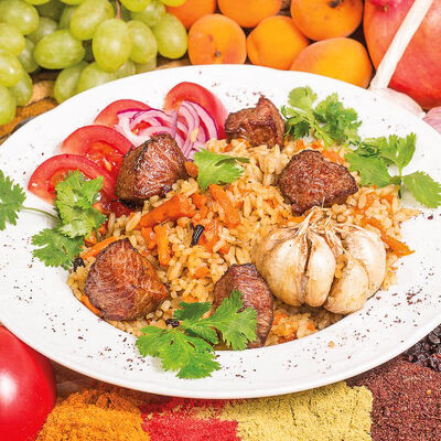 Плов по-фергански в Мушмула по цене 369