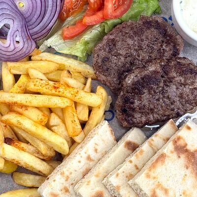 Открытый гирос с бифтеки в Гирос и Гриль по цене 635 ₽