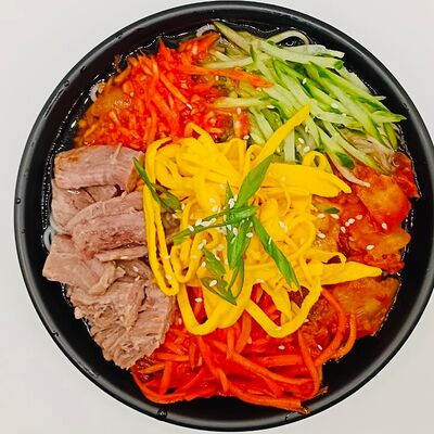 Лапша Куксу с говядиной в NSeoul Корейская кухня по цене 699 ₽