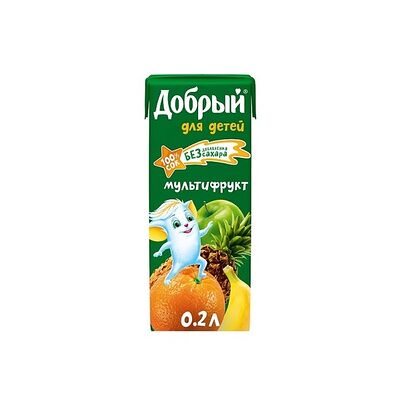 Сок Добрый Мультифруктв Manga Food ru 89609509500 по цене 70 ₽