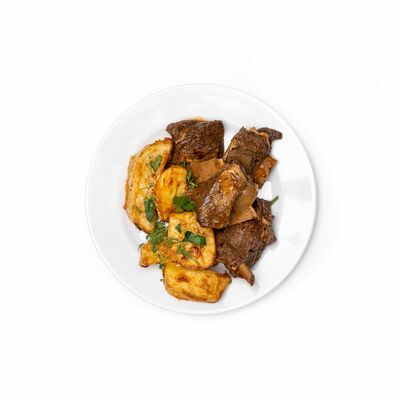 Казан-кебаб из говядины в Три жены по цене 295