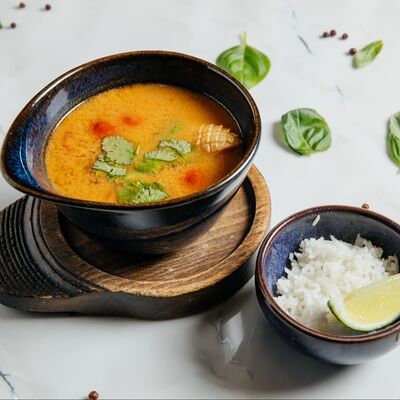 Том ям с морепродуктами в Мясо & Рыба по цене 890 ₽