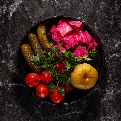 Русские соленья и мочения из погреба шефа в Наша хвоя по цене 480 ₽