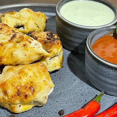 Шашлык из куриной грудки в Вкус огня по цене 540 ₽