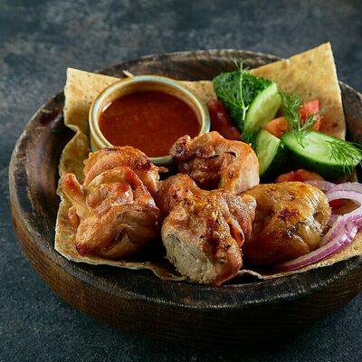 Шашлык из куриного бедра в Мангал&Грузия по цене 690 ₽