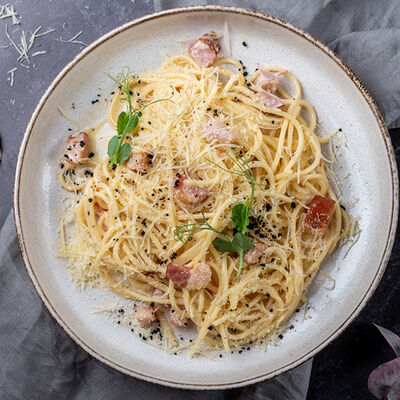 Спагетти Карбонара в Refettorio по цене 720 ₽