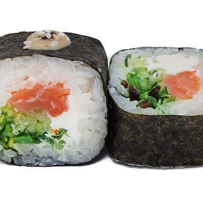 Кимпаб с копченым лососем в Точка суши по цене 520 ₽