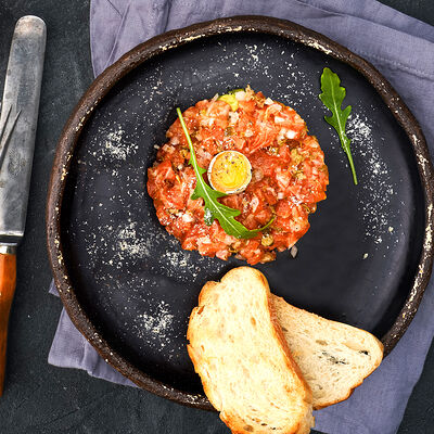 Тартар из лосося в Mojo по цене 620