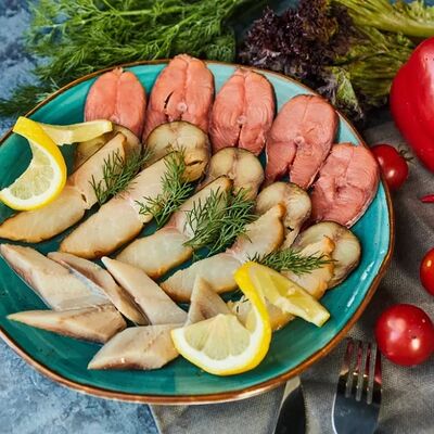 Рыбное ассорти в Тайфун по цене 659