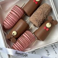 Банановые мишки в SweetGift клубника в шоколаде