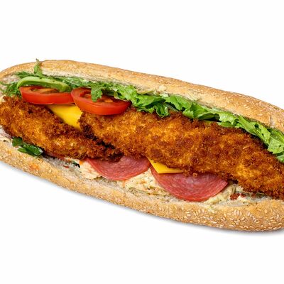 Зингер Сэндвич с курицейв АльмаГриль по цене 570 ₽