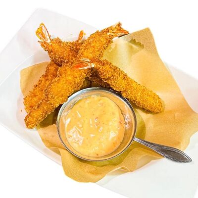 Хрустящие креветки в Арт-шоу ресторан Балаган Сити по цене 650 ₽