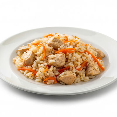 Плов с курицей в Кухня на районе по цене 350 ₽