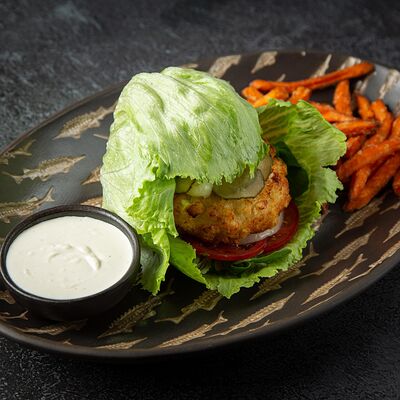 Фирменный рыбный бургер Fish Point в Fish Point по цене 1190 ₽