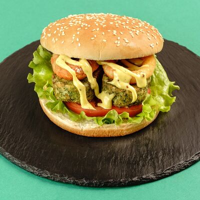 Бургер Зеленый букет в Веган по цене 420 ₽