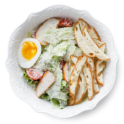 Салат Цезарь с курицей в Питькофе Джаз по цене 509 ₽