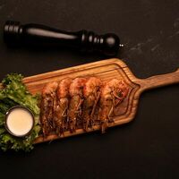 Лангустины на гриле в Steklo Grill & Bar