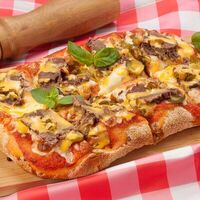 Чизбургер в Perotti Pizza