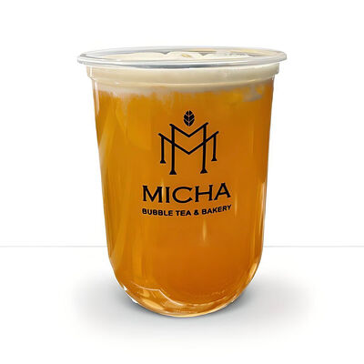 Манговый чай с крем-чизом без тапиоки в Micha Bubble Tea & Bakery по цене 499 ₽