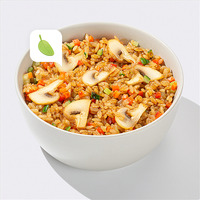 Рис с овощами в Много лосося