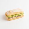 Сэндвич с индейкой и двумя видами огурца в соусе тоннато в Британские Пекарни по цене 350
