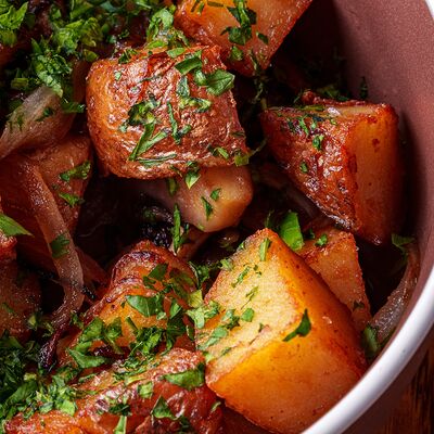 Молодой картофель с грибами в Паб XIII по цене 259 ₽