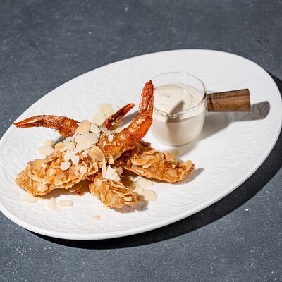 Креветки в миндальной панировке в The 312 по цене 690 ₽