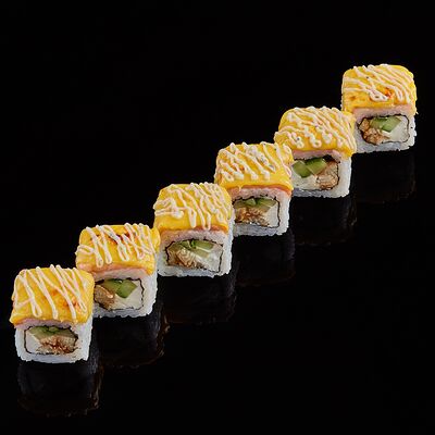 Роллы горячие «Милан» в Crazy Brothers по цене 640 ₽