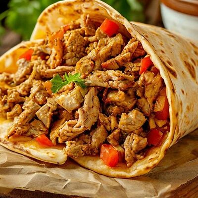 Шаурма в армянском лавашев Шаурма &Гриль Халяль по цене 440 ₽