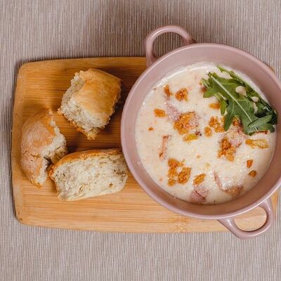 Сырный суп в Жар-пицца по цене 260 ₽