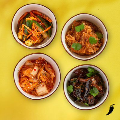 Сет корейских закусок в ASIATIQ Ramen-Bar по цене 495 ₽