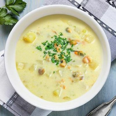 Суп сырный в DM Cafe по цене 158 ₽