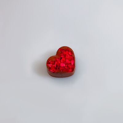 Шоколадное сердце маленькое 1 шт. в Клубника в шоколаде VeryBerryLab по цене 70 ₽