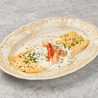 Омлет с крабом и страчателлой в Bist по цене 1190 ₽