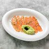 Карпаччо из форели с битым авокадо и сибулетомв GASTROFISH по цене 700