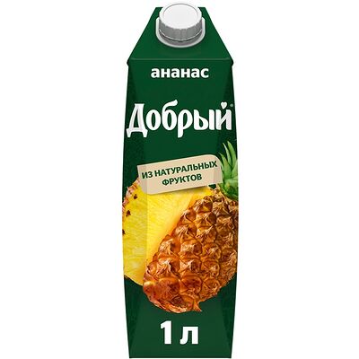 Сок Добрый Ананас в Крафт & Бургер по цене 390 ₽