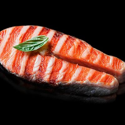 Стейк форели на мангале в Гриль Хаус по цене 1400 ₽