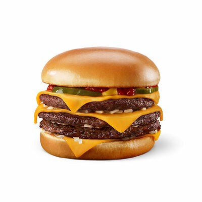 Тройной Чизбургер в Макдоналдс по цене 169 ₽