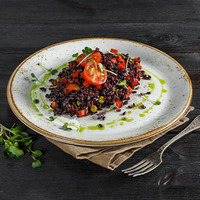 Дикий рис с овощами в ИТЛЕ Стейк-кафе Halal