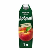 Сок Добрый Яблоко-Персикв Сели поели