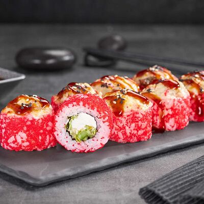 Унаги хот в икре в Суши Мастер по цене 359 ₽