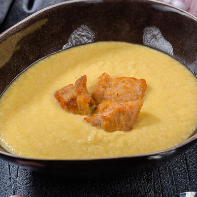 Суп-пюре из индейки в Сахара по цене 690 ₽