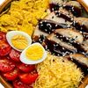 Боул Цезарь с курицей в Poke Bowl по цене 15