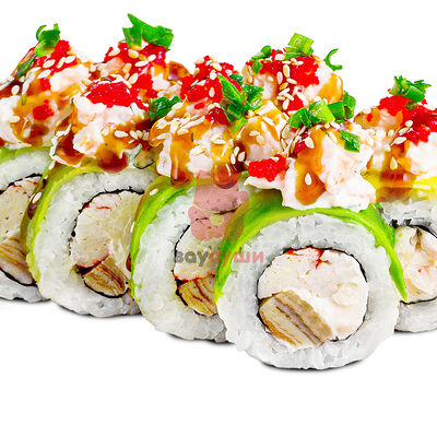 Фреш ролл с креветкой и авокадо в Ваусуши по цене 756 ₽
