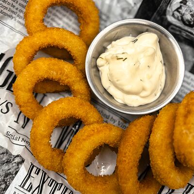 Луковые кольцав #ВМЯСО по цене 360 ₽