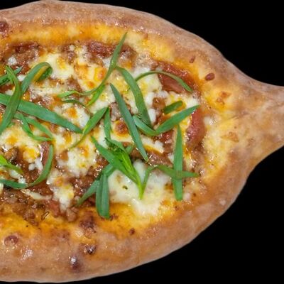 Хачапури авторский с мясом в Дачные сезоны по цене 515 ₽