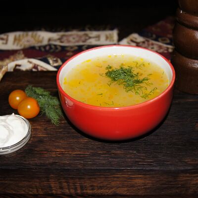 Суп куриный в FastШашлык и Хинкали по цене 200 ₽