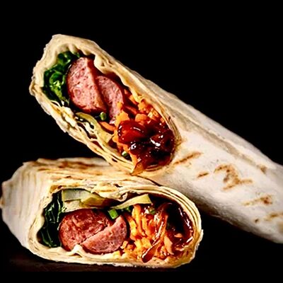 Хот-дог в Лаваше в Hot Pizza по цене 370 ₽