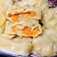 Манты с тыквой в Нур