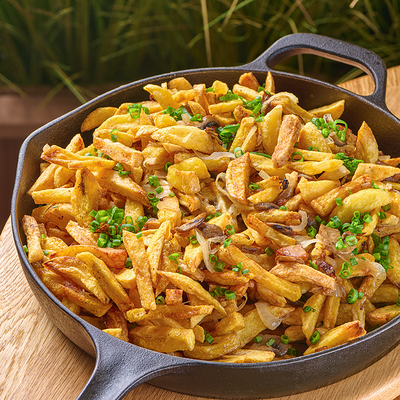 Сковорода жареной картошки с грибами в Гопак по цене 2090 ₽